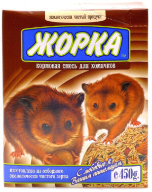 ЖОРКА кормовая смесь для хомяков